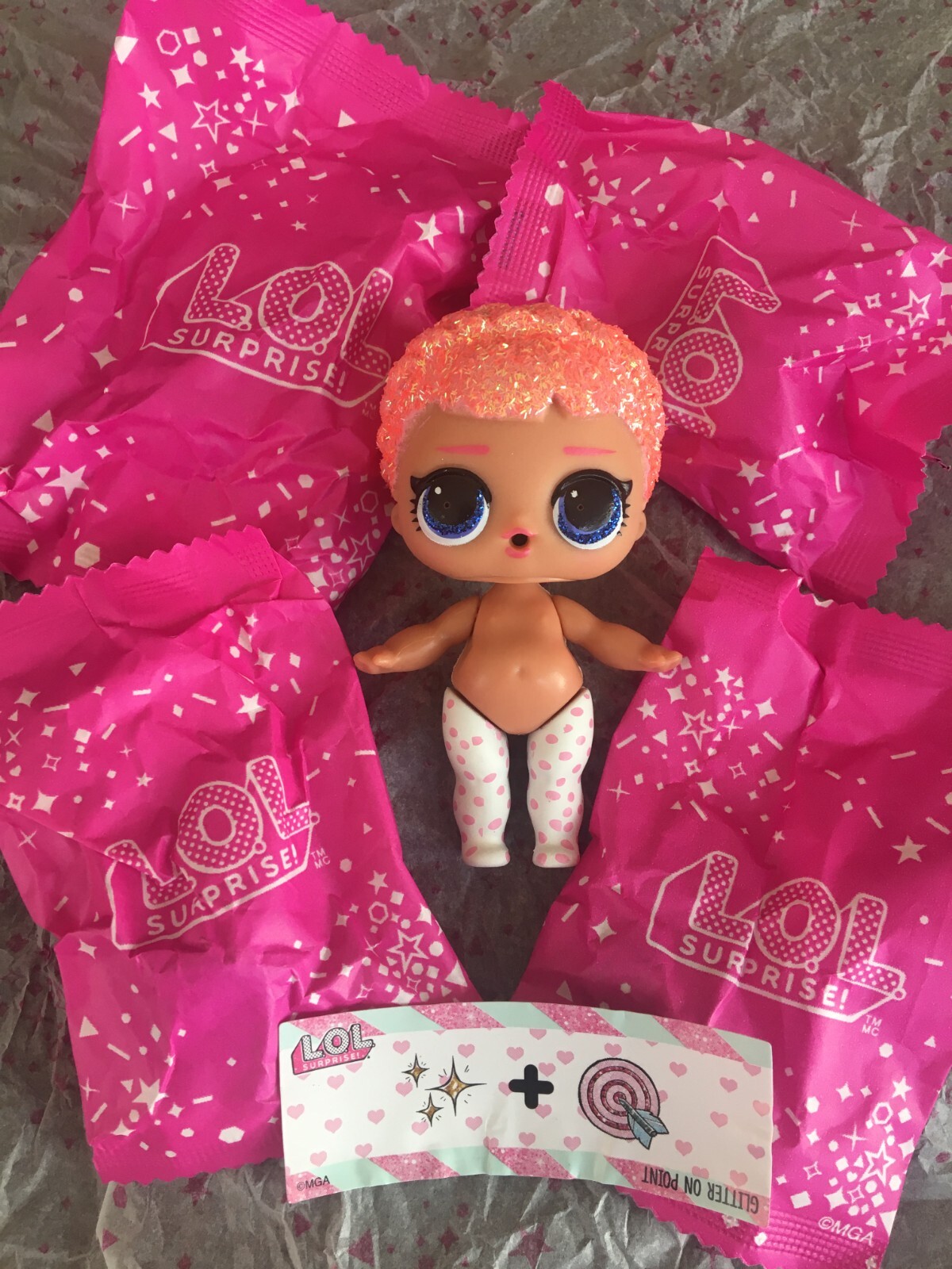 New LOL Ice Sk8er -Open Doll w Sealed Accessories L.O.L Blin