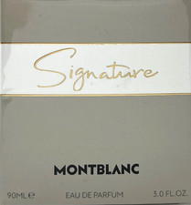 MONTBLANC SIGNATURE EAU DE PARFUM SPRAY FOR WOMEN 3.0 Oz / 90 ml BRAND NEW!!!