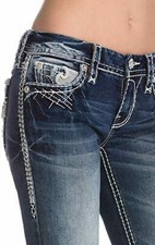 Rock Revival Braylee B213 Dark Wash Bootcut Women's Jeans