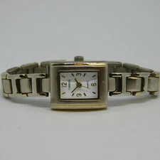 Carriage by Timex Two-Tone Quartz Analog Women's Watch Sz. 5 3/4" New Battery
