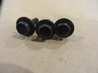 #ad OEM GM GENUINE OEM new CAPTIVE WASHER HEX BOLT PACKAGE 3 PIECES M6x1.00 $9.88