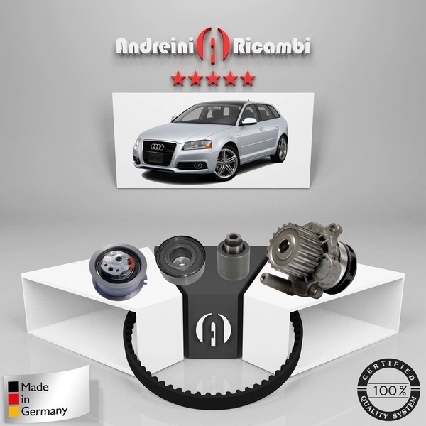 Verteilerkit + Wasserpumpe Audi A3 II 2.0 TDI 16V 103KW 140PS 2003-image