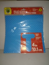 2 Arbre d'Enseignement 4" Découpe Découpe Tige Lettres Numéros Ponctuation Rouge/Bleu PC