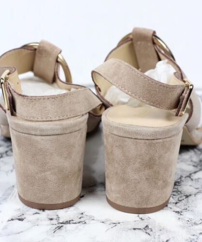 RUSSELL & BROMLEY TRICK Beige Nude Suede Ring Sandals, Size EU 40 / UK 7 - Picture 6 of 14