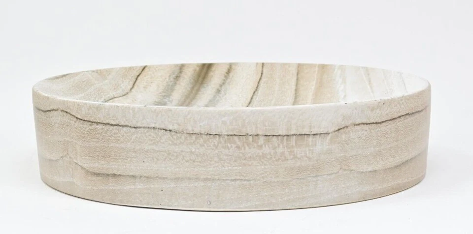 Cuenco decorativo cóncavo natural Howard Elliott Desert Sands Foto 3 de 3