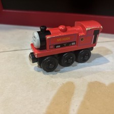 Thomas The Train Wooden Railway Ivo Hugh Red Tank Engine Vintage 2003 Friends
