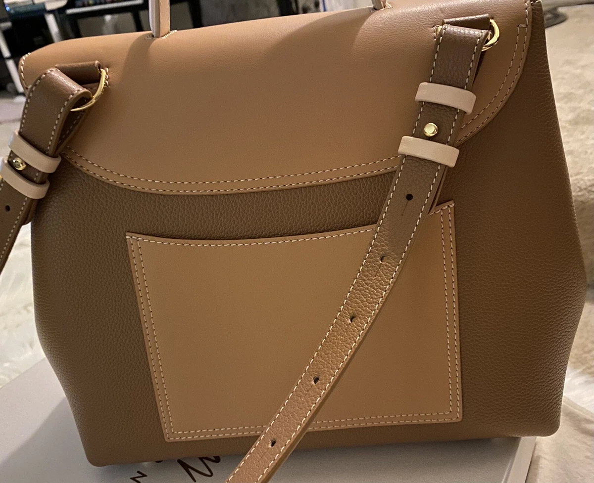 Polène Numéro Un Signature Handbag NUMBER ONE - TRIO CAMEL