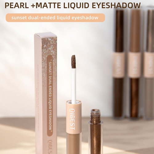✹Double-head Glitter Shimmer Matte Eyeshadow Liquid Eye Shadow Beauty Makeup - Picture 11 of 29