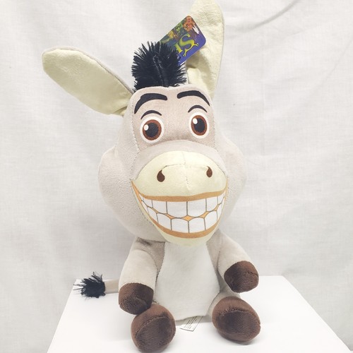 2022 Donkey Plush Toy from Shrek. 7 inches tall Official Stuffed Doll. NWT