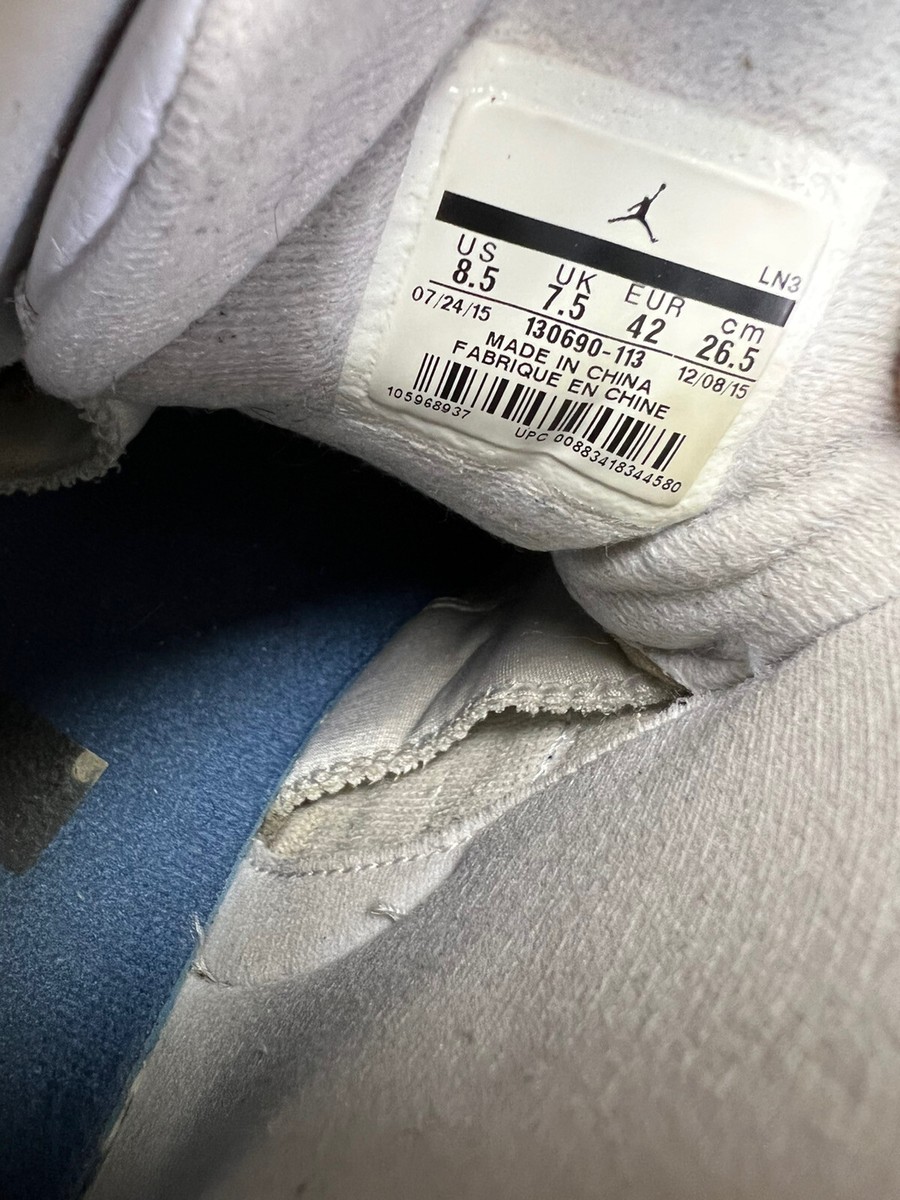 RARE🔥 Nike Air Jordan 12 XII Retro French Blue Sz 8.5 Men's Shoes