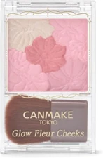 CANMAKE Glow Fleur Cheeks 17 Strawberry Milk Fleur Pure Pink