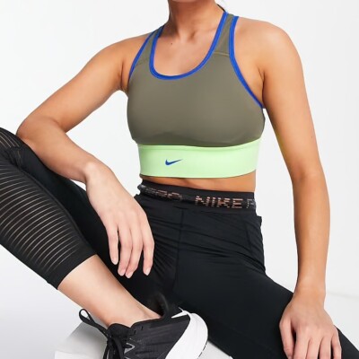 nike khaki sports bra