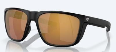 NEW Costa Del Mar Ferg XL Black Frame w/ Gold Mirror 580G