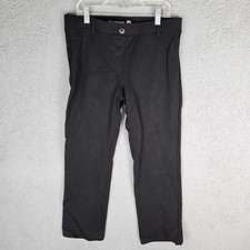 Betabrand Pull On Black Dress Pants W1550 Womens Medium M S-Petite