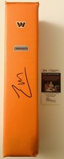 LUKE MCCAFFREY SIGNED AUTOGRAPHED WASHINGTON COMMANDERS TOUCHDOWN PYLON JSA COA!