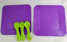 Learning Resources Plates Utensils Replacement Parts Pretend Kitchen Play