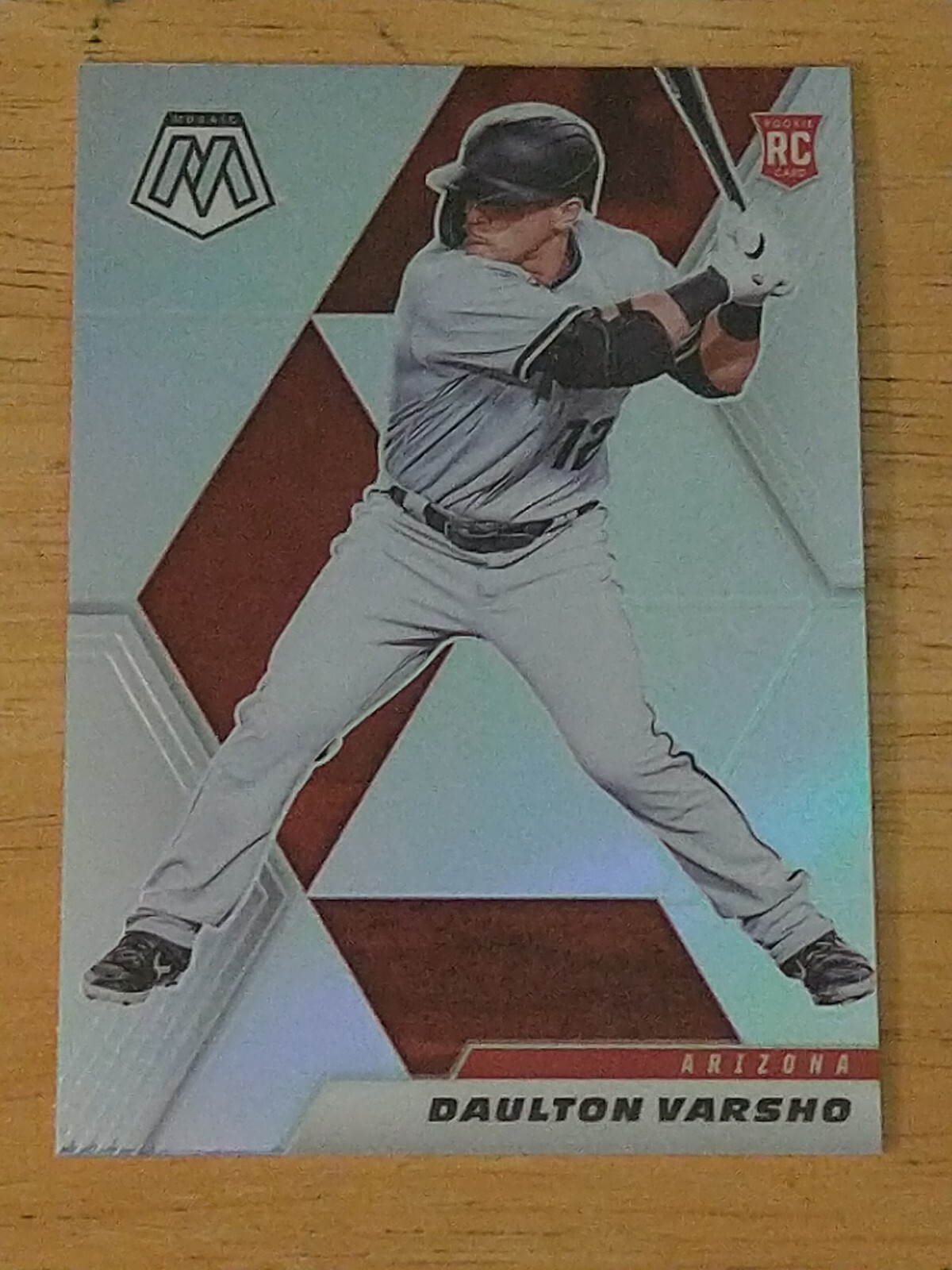 2021 Panini Mosaic Baseball Daulton Varsho Silver PRIZM ROOKIE RC Diamondbacks