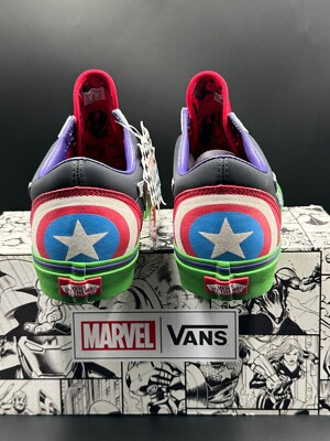 Size 9.5 - Marvel x Vans Old Skool Avengers for sale online  display picture 2