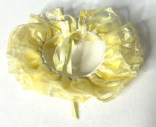 Vintage Coleco Cabbage Patch Kids Circus Kid Clown Yellow Gold Neck Collar Only