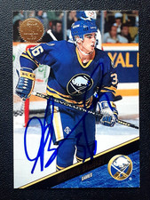 MATTHEW BARNABY AUTHENTIC AUTOGRAPH 1993-94 LEAF 93-94 NO 362        28795