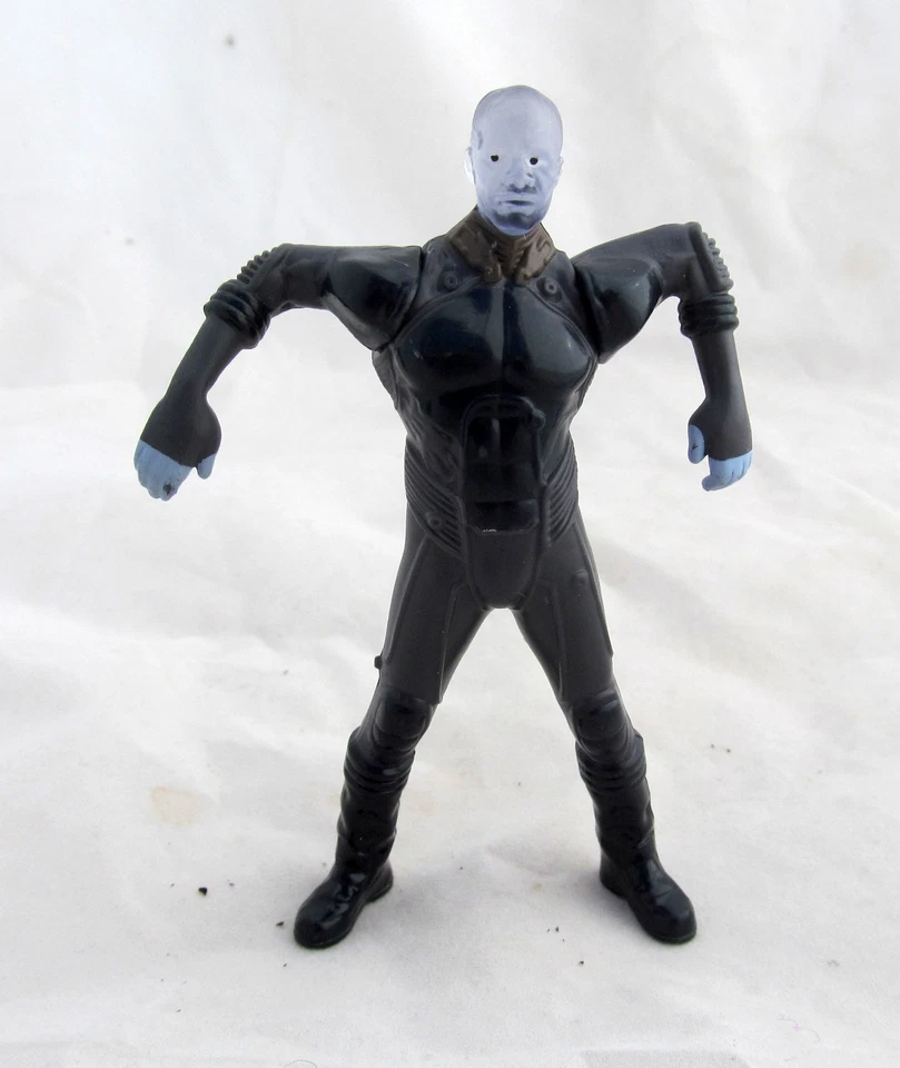 4" McDonalds Happy Meal Toy 2014 SPIDER-MAN 2 Electro LIGHT-UP FIGURE #2 - Image 2 of 3