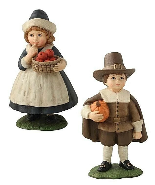 Bethany Lowe Thanksgiving Pilgrim Children