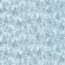 One Snowy Day By Maywood Studio - Blue Snowscape  #10377-B