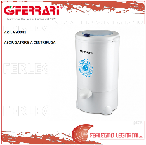 ASCIUGATRICE A CENTRIFUGA 2800RPM CAPACITA DI CARICO 5,2KG G3FERRARI  G90041MONIA | eBay