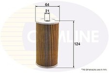 Filtro de aceite - Elemento para Chrysler Grand Voyager 07->, Jeep Compass 04->08, W