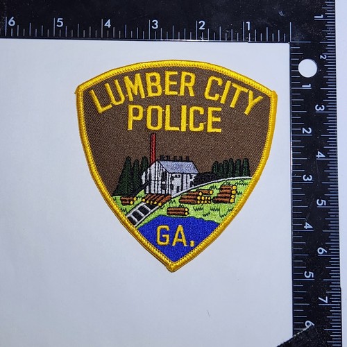 Lumber City, Georgia Police Patch. Great Condition!
