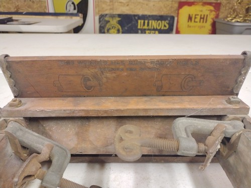 Antique Rival Horse Shoe Brand American Wringer Co. Wood Crank Wringer 1924 Patd - Picture 16 of 19