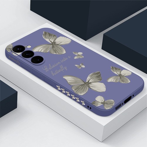 Phone Case For Samsung A14 A34 A54 A13 A73 A53 A23 A12 A52 Butterfly Soft Cover - Afbeelding 18 van 26