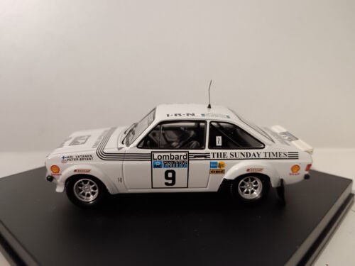 Ford Escort MK II #9 RAC Rally 1977 Vatanen / Bryant Trofeu 1/43 - Imagen 4 de 10