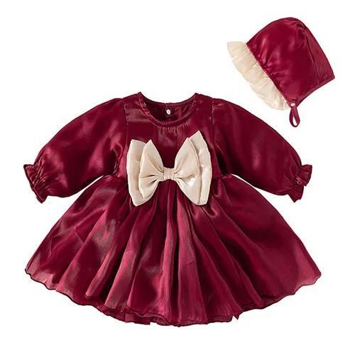 Spring 0-24M Children Clothes Baby Girl Romper Long Sleeved Newborn Jumpsuit+Hat - Picture 33 of 39