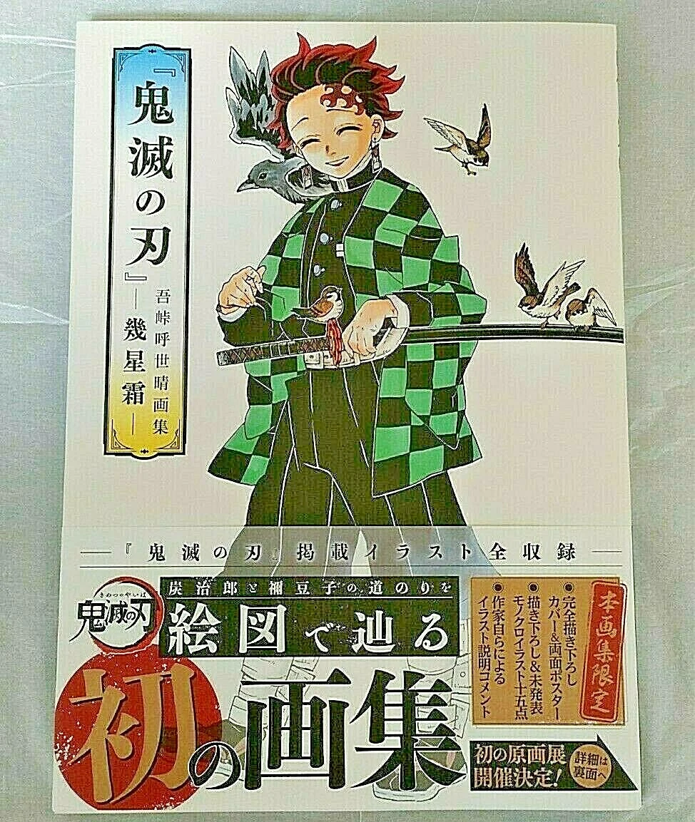 Demon Slayer Kimetsu no Yaiba Koyoharu Gotouge First Illustrations Book 1st  ed.