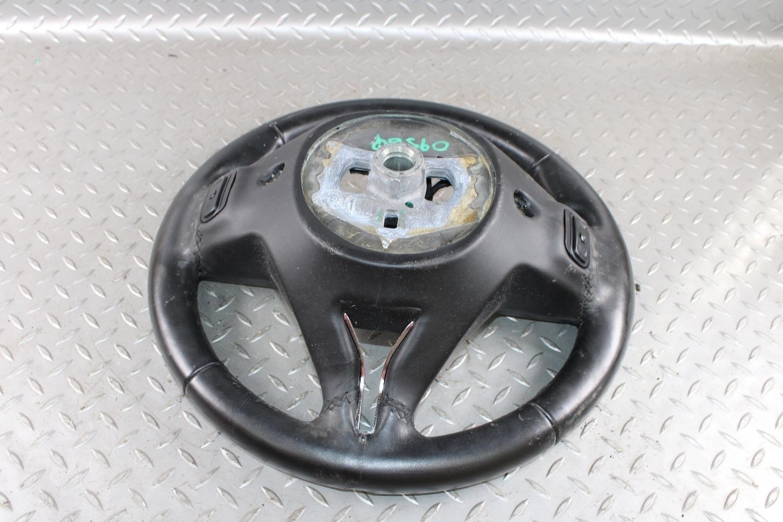 14-20 GHIBLI Black Leather Chrome Trim Steering Wheel Radio Cruise Control OEM