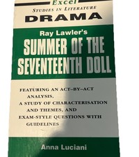 EXCEL Study Guide DRAMA. Ray Lawler's Summer of the Seventeenth Dolly