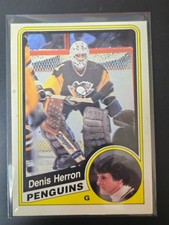 1984-85 O-PEE-CHEE HOCKEY #176 DENIS HERRON PITTSBURGH PENGUINS
