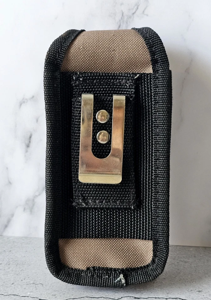 CLC Brown/Black Magazine/Knife/ Multi-Tool Case Holder Nylon Belt Clip 6x3x1.25" - Image 3 of 4