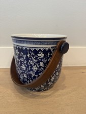BRAND NEW Marlo Thomas x Williams Sonoma Champagne Ceramic Bucket
