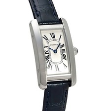 Cartier Cartier Tank American WSTA0016 Silver Dial Used Wristwatch Ladies from J 2