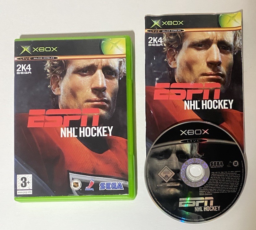 ESPN NHL Hockey - Original XBOX - PAL - TESTED
