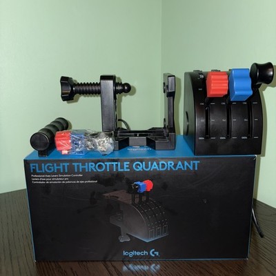 Logitech 945000032 Flight Throttle Qudrant - Black