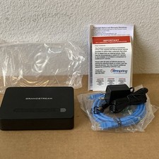 Grandstream HT812 2-Port Gigabit ATA Analog Telephone Adapter with Power