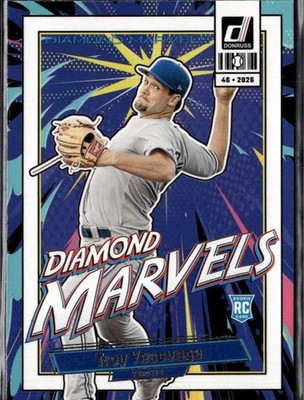 2026 Donruss #15 Trey Yesavage Diamond Marvels