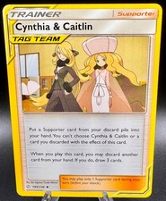 Cynthia & Caitlin #228 Prices | Pokemon Cosmic Eclipse | Pokemon Cards
