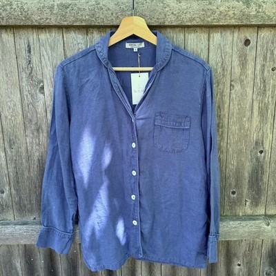 Serena & Lily Positano Lien Pajama Top, Women's S