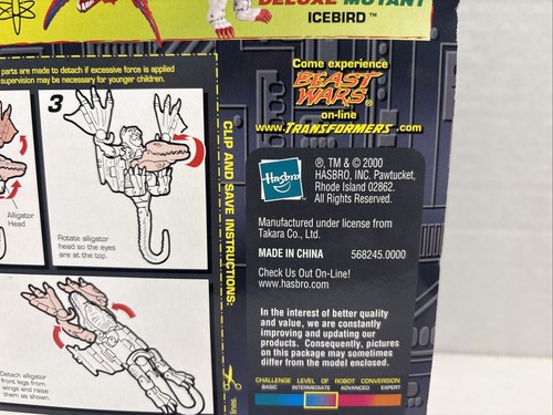 Transformers - Mutant Beast Wars - Clase Deluxe - Soundwave - Nuevo en caja - Hasbro 2000 - Imagen 13 de 22