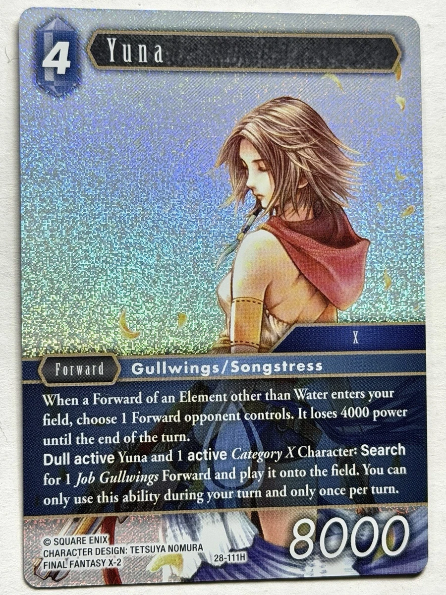 Square Enix Individual Collectible Card Game Cards in English for