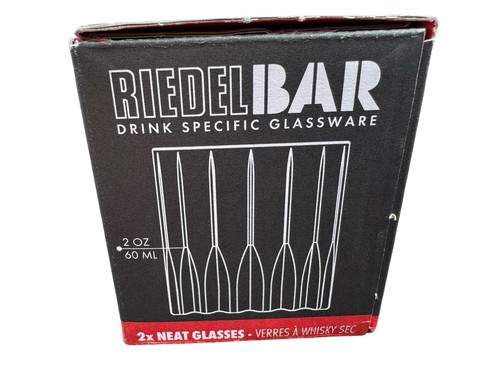 Set Of 2 Riedel Nest Glasses Whisky 2 Ounce Pour On The Rocks - Picture 10 of 10